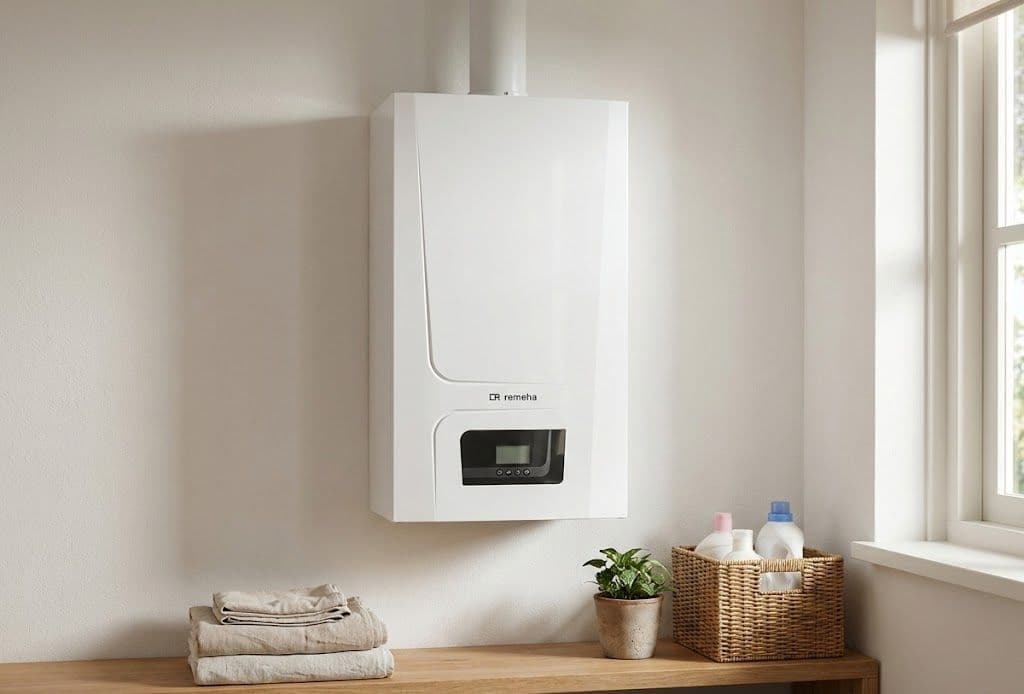 Professionele CV-ketel installatie